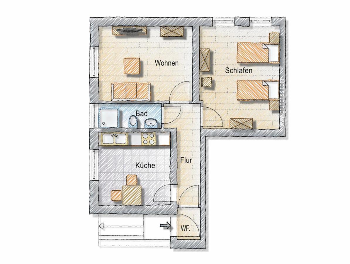Ferienwohnung Kastanienblick Ильцен Экстерьер фото